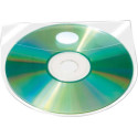 Q-CONNECT CD hoes zelfklevend met tab PP 10 stuks