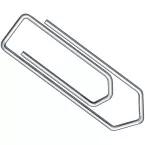 Q-CONNECT paperclips 26 mm box of 1000 pieces
