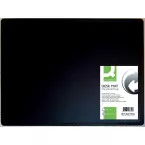 Q-CONNECT Desk Mat 53 x 40 cm Black