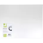 Q-CONNECT onderlegger, ft 65 x 50 cm, transparant