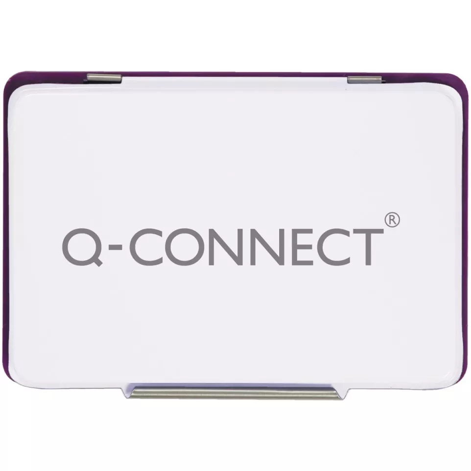 Q-Connect Large Stamp Pad Purple 110...