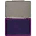 Q-Connect Large Stamp Pad Purple 110 x 70 mm