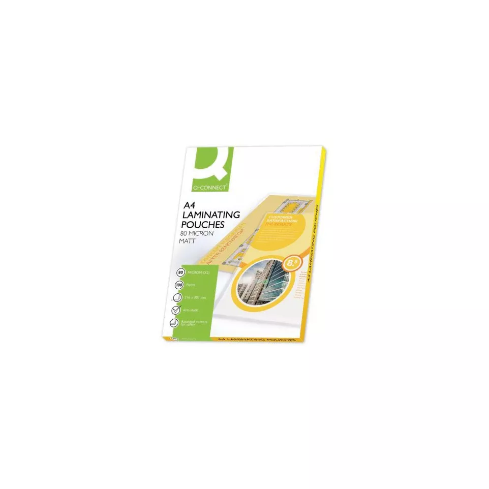 Q-CONNECT lamineeretui A4 2x 80...