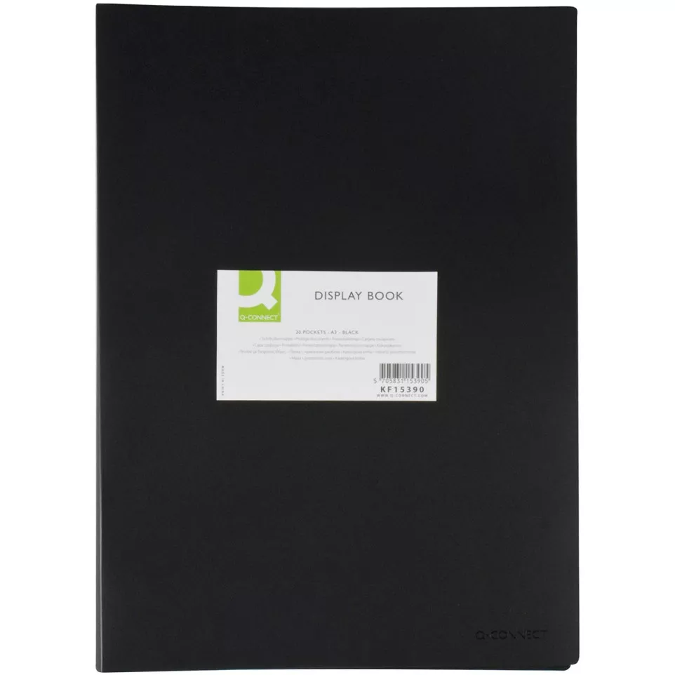 Q-CONNECT showalbum, A3, 20 tassen,...