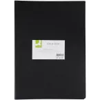 Q-Connect Display Book A3 20 Pockets Black
