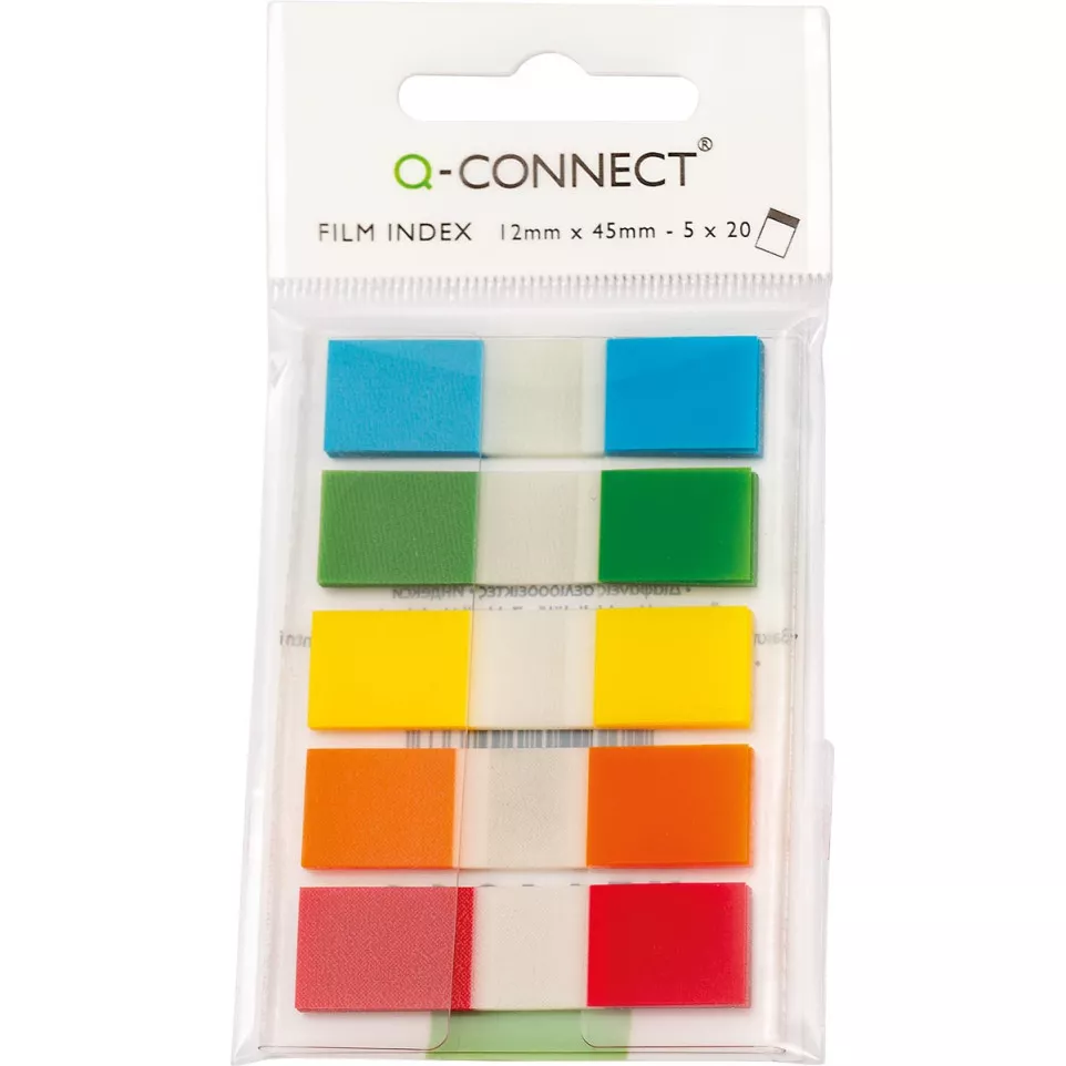 Q-CONNECT index mini, ft 12,5 x 45...