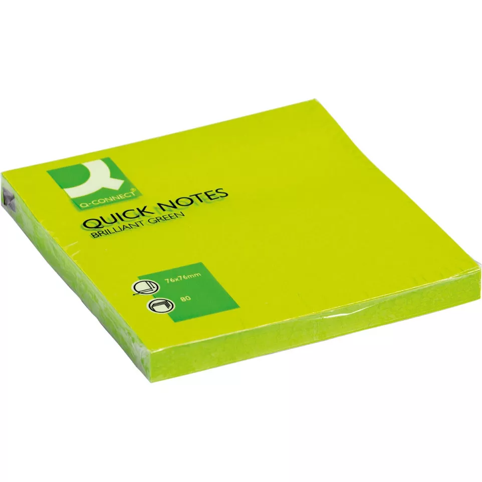 Q-CONNECT Quick Notes, ft 76 x 76 mm,...