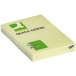 Q-CONNECT Quick Notes, ft 51 x 76 mm, 100 vel, geel