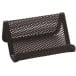 Q-CONNECT Portes-cartes de visite 11 x 7,5 x 5 cm métal noir