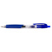 Q-CONNECT balpen, met grip, medium punt, blauw