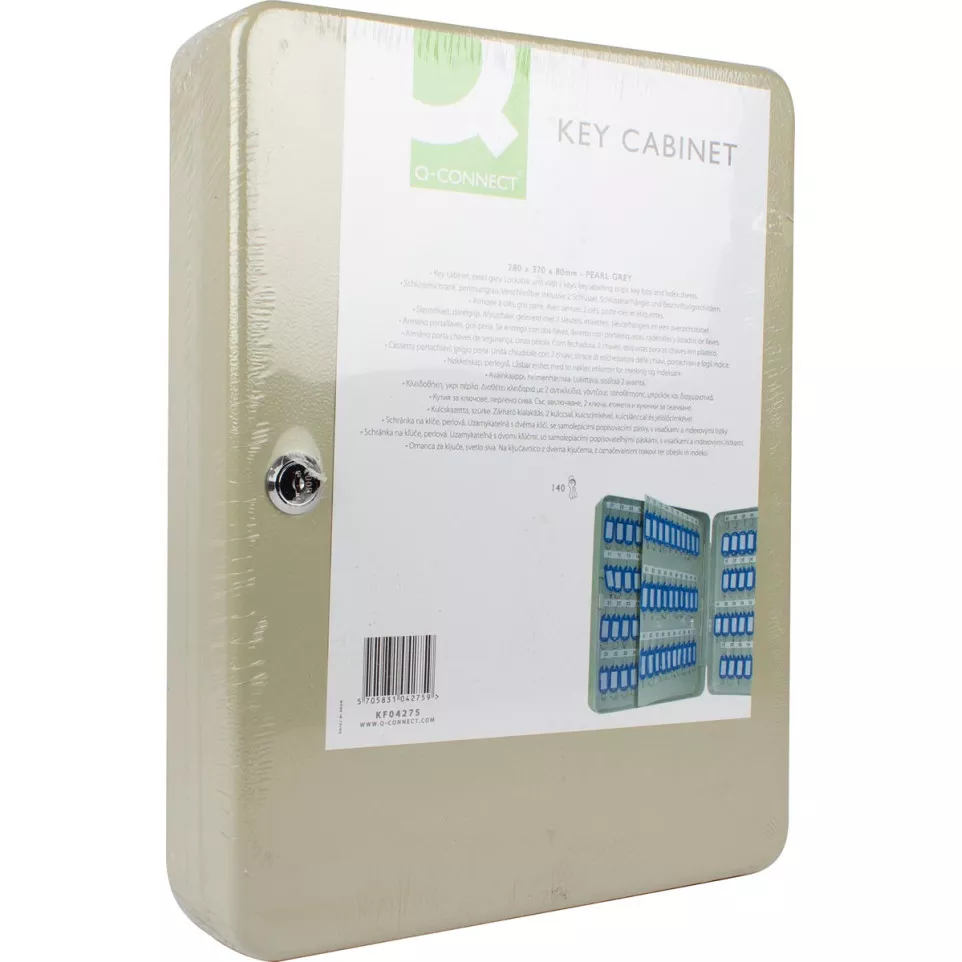 Q-CONNECT key cabinet for 140 keys grey