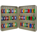 Q-CONNECT key cabinet for 54 keys grey