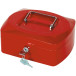 Q-CONNECT geldkoffer, 205 x 160 x 85 mm, rood