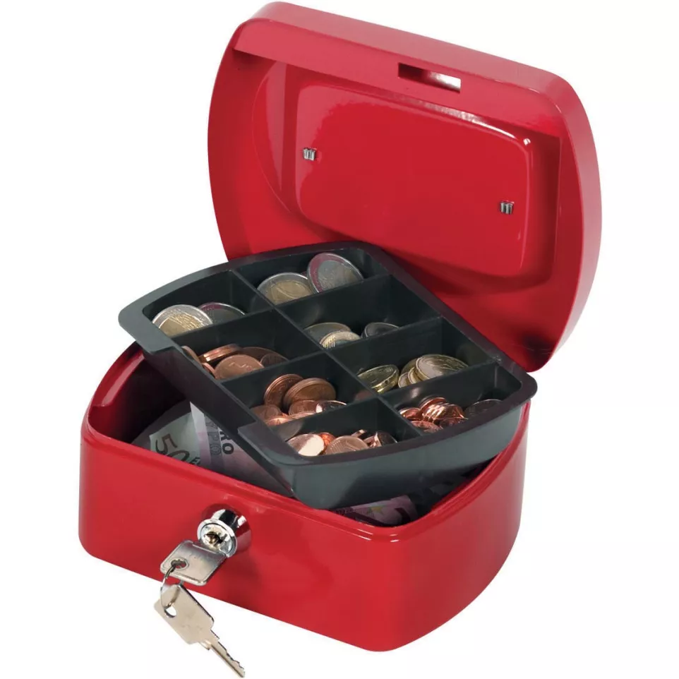 Q-CONNECT coffret à monnaie, 155 x...
