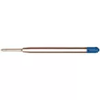 Q-CONNECT stylo recharge, medium, bleu