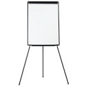 Q-CONNECT tableau de conférence, ft 70 x 100 cm, en mélamine, niet magnétique, trépied