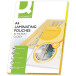 Q-CONNECT Laminating Pouches A4 2x80 Micron Pack of 100