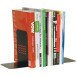 Q-CONNECT serre-livre, métal, set de 2 pièces, noir