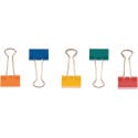Q-CONNECT Foldback Clips Assorted Colours 19 mm Box of 10