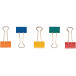 Q-CONNECT Foldback Clips Assorted Colours 19 mm Box of 10