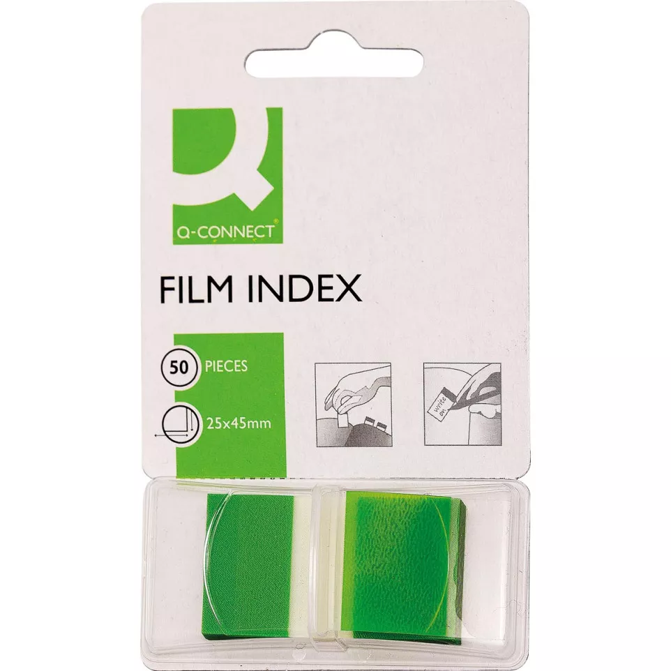 Q-CONNECT index, ft 25 x 45 mm, 50...