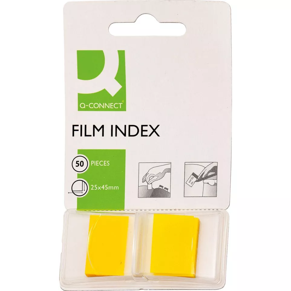 Q-Connect Index Tabs 25 x 45 mm...