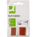 Q-CONNECT index, ft 25 x 45 mm, 50 tabs, rood