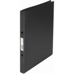 Q-Connect 2 Ring 16mm Polypropylene Binder Black KF02915