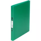 Q-Connect 2 Ring 16mm Polypropylene Binder Transparent Green