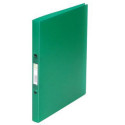 Q-Connect 2 Ring 16mm Polypropylene Binder Transparent Green