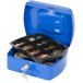 Q-Connect Cash Box Blue 205 x 160 x 85 mm