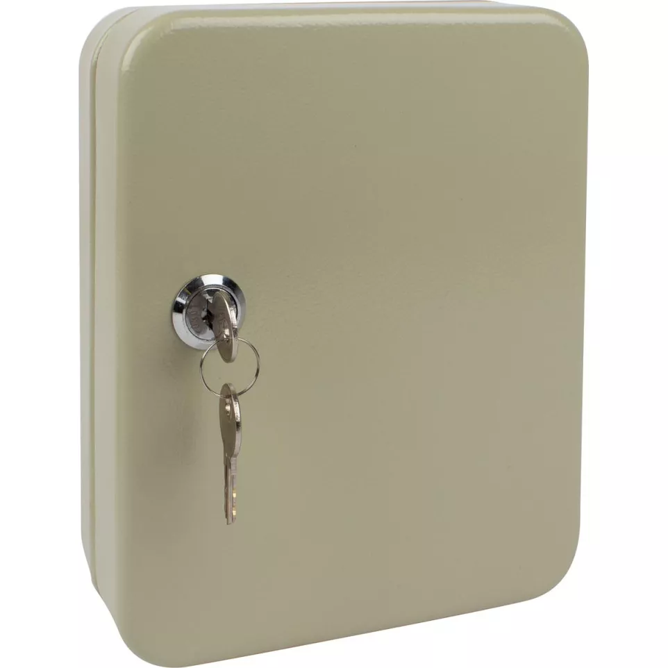 Q-CONNECT Key Cabinet for 20 Keys Grey