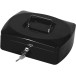 Q-Connect Cash Box 255 x 200 x 85 mm Black
