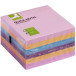 Q-CONNECT Quick Notes, ft 76 x 76 mm, 80 vel, pak van 6 blokken in 4 verschillende kleuren