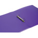 Q-CONNECT ringmap, PP, 2 ringen, 25 mm, transparant paars