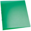 Q-CONNECT classeur à anneaux, PP, 2 anneaux, 25 mm,  vert transparent