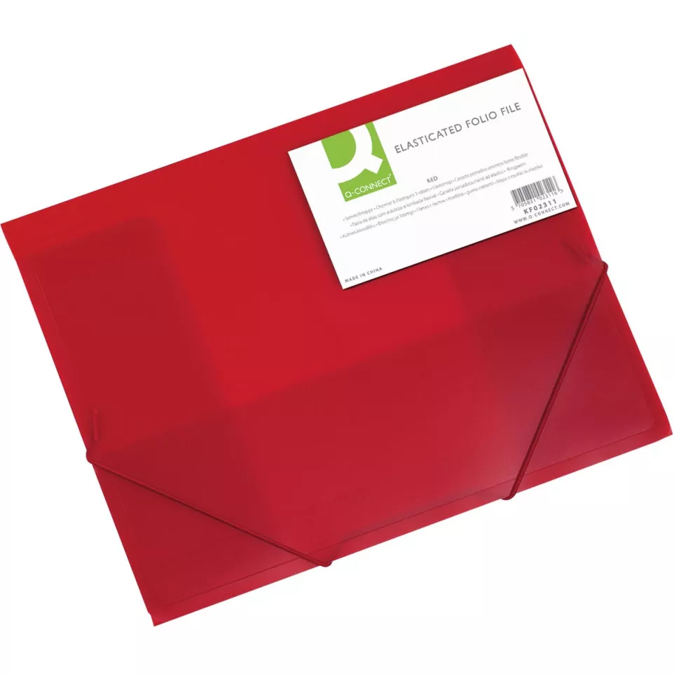 Q-CONNECT elastomap, A4, 3 kleppen en...
