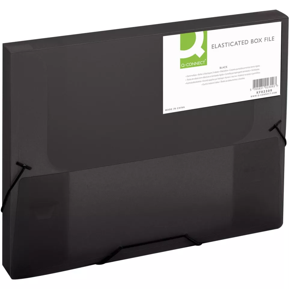 Q-CONNECT elastobox, met elastieken,...