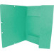 Q-CONNECT A4 Elasticated Card Folder Green