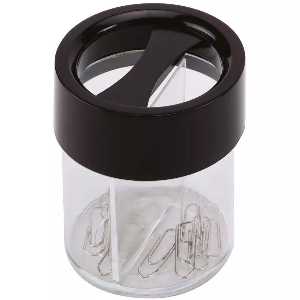 Q-CONNECT Paperclip Dispenser, Round