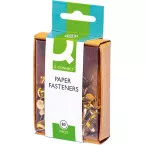 Q-CONNECT brass fasteners box of 80 pieces