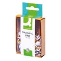 Q-Connect White Push Pins Box of 120