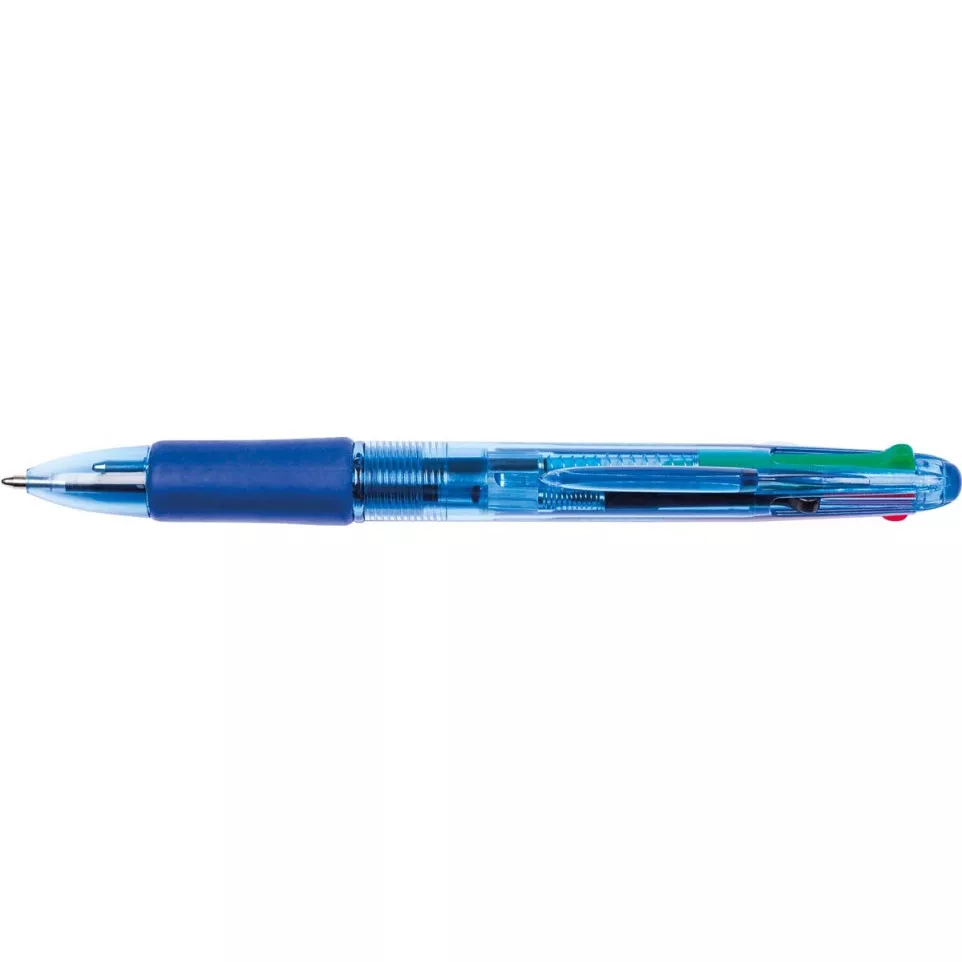 Q-CONNECT 4 kleuren balpen, 0,7 mm,...