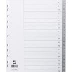 Q-CONNECT tabbladen, A4,...