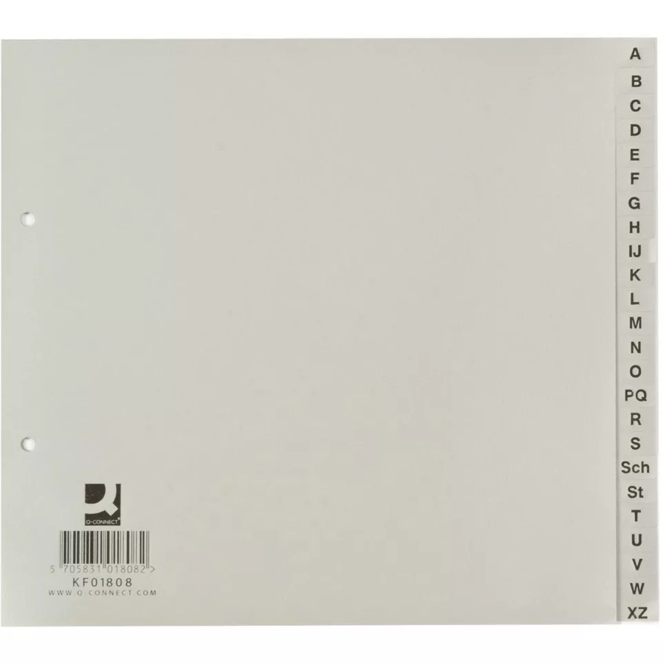 Q-CONNECT tabbladen, ft 21 x 23 cm,...