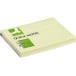 Q-CONNECT Quick Notes, ft 76 x 102 mm, 100 vel, geel