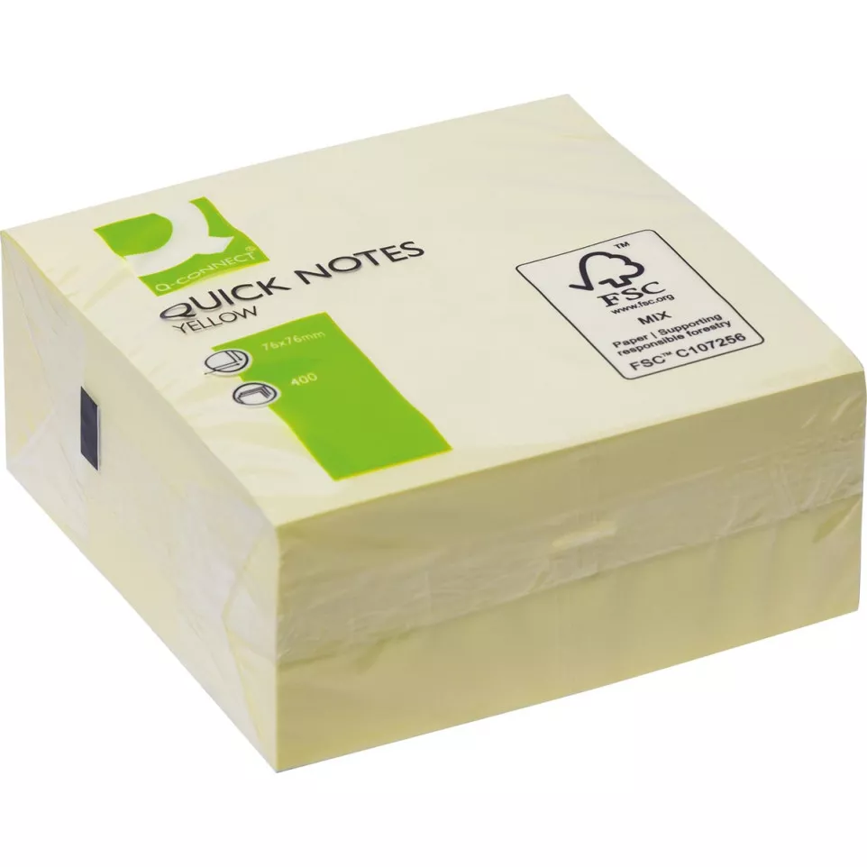 Q-CONNECT Quick Notes, ft 76 x 76 mm,...