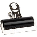 Q-CONNECT clip bulldog, noir, 75 mm, boîte de 10 pièces