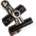 Q-CONNECT Bulldog Clips Black 51 mm Box of 10 Pieces