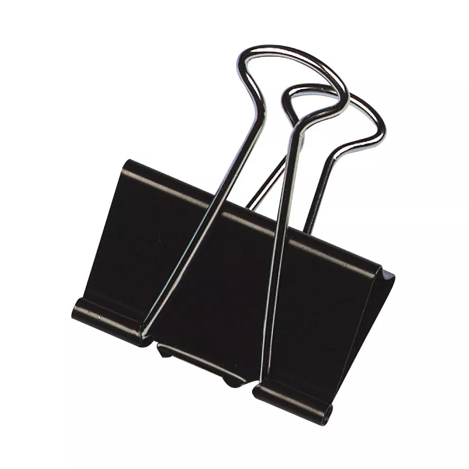 Q-Connect Foldback Clips Black 32 mm...